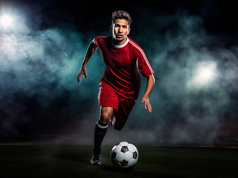 许久未见的李易峰和前国脚汪嵩一起踢球，这脚下技术有点实力🫠